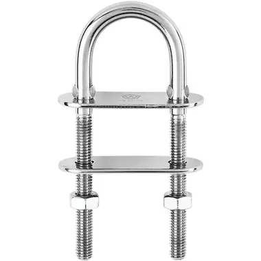 Wichard U-Bolt Pad Eye - 12mm Diameter - 15/32" - 110mm Length - 4-21/64" Retour Gratuit