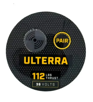 Minn Kota Trolling Motor Part - DECAL, PUSH BTN TOP,ULT 112 FW (ULTERRA MK LOGO) - 2205530 Réduction
