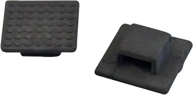 Weld Mount At-3 Wire Tie Mount, Small Black 30 Pack Authentique