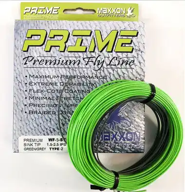 Maxxon Prime Premium SINK TIP Type-2 Fly Line - 9WT Vente Flash
