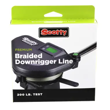 Scotty 200lb. test - Premium Braided Downrigger Line - 300 ft Vente Flash