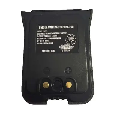 Uniden Battery Pack f/MHS75 Pas Cher