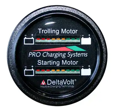Vente Directe Dual Pro Battery Fuel Gauge For 1 - 36v, 1 -12v Systems