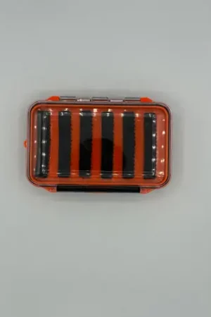 Marque FISH307 Jig/Fly Box - Medium, 2-sided, Orange