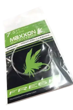 Commander Vite Maxxon 'FRESH' 7.5 FT Tapered Leader - 7X (.004" dia) 2lb