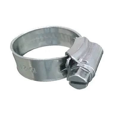 Trident Marine 316 SS Non-Perforated Worm Gear Hose Clamp - 3/8" Band - (5/16" 9/16") Clamping Range - 10-Pack - SAE Size 3 Satisfait Ou Remboursé