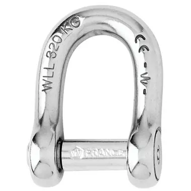 Wichard Self-Locking Allen Head Pin D Shackle - 12mm Diameter - 15/32" Meilleure Vente