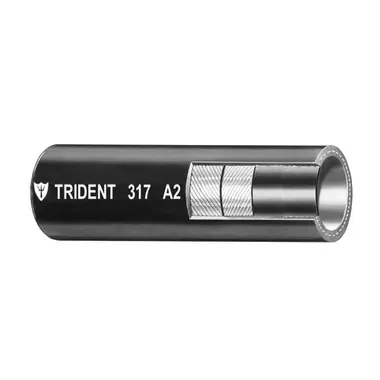 Trident Marine 5/8 A2 Fuel & Vent Line Hose - Black - Sold by the Foot Prix Cassé