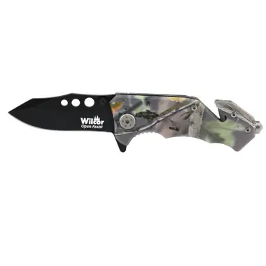 6.5" Camo Emergency Open Assist Knife Nouvel Arrivage