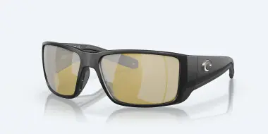 Costa BlackFin Pro Matte Black Sunrise Silver Mirror 580G Pas Cher