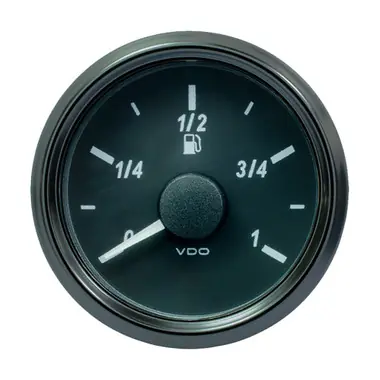 Achetez Aujourd'hui VDO SingleViu 52mm (2-1/16") Fuel Level Gauge - Euro - 3-180 Ohm