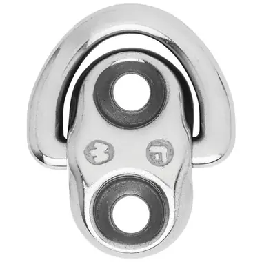 Wichard Folding Pad Eye - 6mm Diameter (15/64") - 2 Fixed Holes Nouvel Arrivage