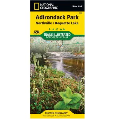 Adirondack Park - Northville / Raquette Lake Trails Illustrated Seulement Aujourd'hui