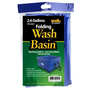 Expédition Rapide Folding Washing Basin 10 Liter