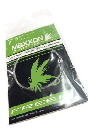 Petit Prix Maxxon Tapered Leader • 9 ft 'FRESH' - 4X (.007" dia.) / 5 LB