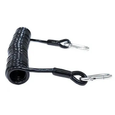 Pas Cher Tigress Heavy-Duty Coiled Safety Tether - 1200lbs