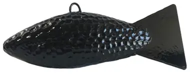 Usine Directe Shark Cannonball Downrigger Weight - Black 8 Lb