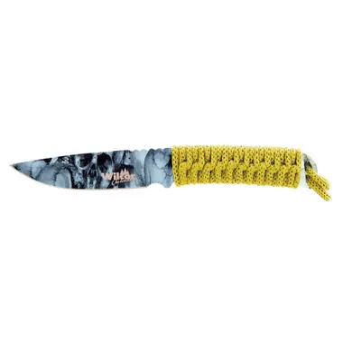 Commander Maintenant 7" Skull Bowie Knife w/ Sheath