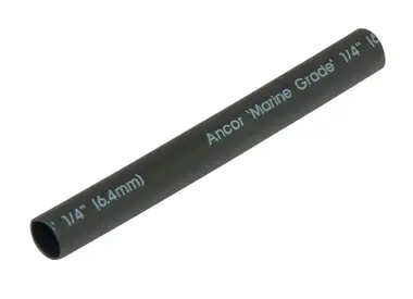 Ancor 1/4"" X 48"" Black Heat Shrink Tubing Acheter Direct