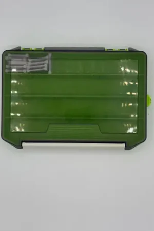 FISH307 Jig/Fly/Tackle Box - Large, Customizable, Green Affaire À Saisir