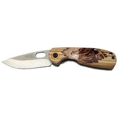 3D Printed Wood Handle w/ Eagle Knife Meilleure Vente