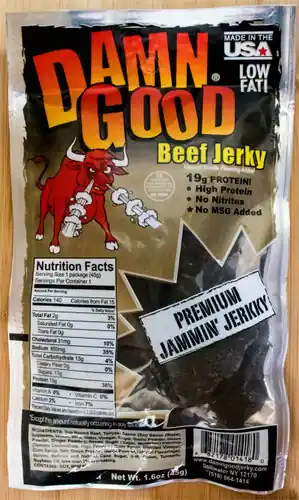 Damn Good Beef Jerky - 1.6oz - Premium Select Beef Jerky Livraison Express
