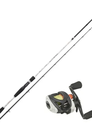 Ensemble SAKURA lumera 2m28- 14/70gr + moulinet + tresse Prix Cassé