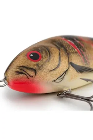 Leurre SALMO Fatso 14cm Wound emerald perch COULANT Remise