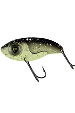 Leurre FOX RAGE Big eye blade 17gr Black and gold Commander Vite
