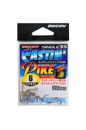 Achetez Aujourd'hui Hameçon DECOY Single 33 casting pike n°6