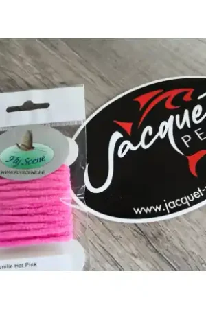 Affaire À Saisir Chewy Chenille FLY SCENE Hot Pink