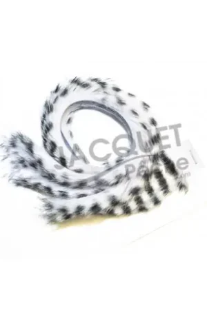 Certifié Bandelette de lapin Pike Monkey Blanc Chartreuse 5mm