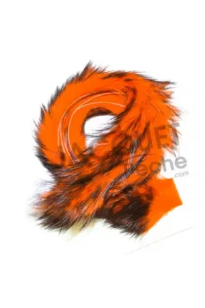 Bon Marché Bandelette de lapin Pike Monkey Tan-Hot Orange 5mm