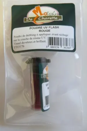 Poudre JMC UV Flash rouge Seulement Aujourd'hui