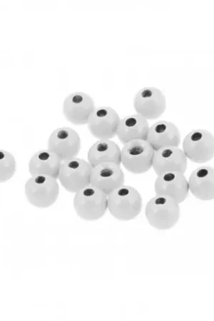 Jusqu'à Épuisement Des Stocks Bille Laiton JMC Serig Blanc 3.8mm 25 pcs