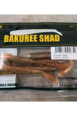 Offre Spéciale Leurre MADNESS Bakuree shad 80mm Sparkle berry