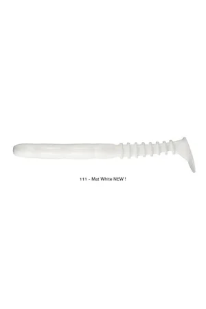 Prix Bas Leurre REINS Fat Rockvibe shad 4inch mat white