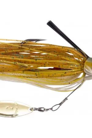 Rubber jig MEGABASS Uoze swimmer 14gr 5/0 Golden shiner Prix Réduit