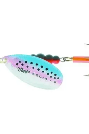 Dernier Modèle Cuiller MEPPS Aglia n°2 Rainbow trout