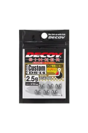 Hook tuning weight DECOY Plus sinker DS-14 1.8gr Nouvel Arrivage