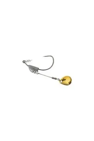 Hameçon OWNER Flashy swimmer n°5/0 7gr Gold colorado Prix Choc