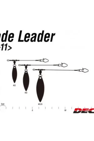Bas de ligne DECOY Blade leader n°3 40Lb Bon Plan