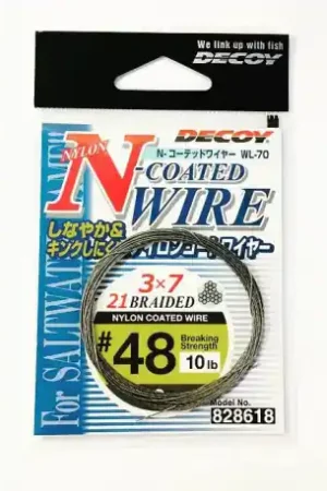 Acier nouable DECOY N-Coated wire 21 brins 30Lb 3m Promotion