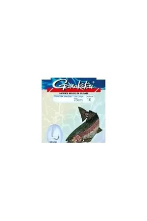 Expédition Rapide Bas de ligne GAMAKATSU Trout 3610N n°8 0.20mm 100cm