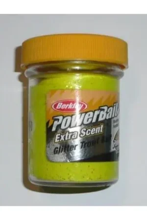 Meilleur Choix Pâte BERKLEY Natural Scent Glitter Garlic sunshine yellow