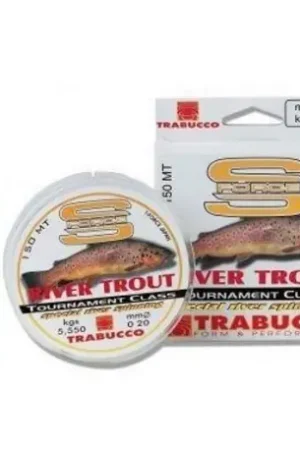 Paiement Sécurisé Nylon TRABUCCO T-force River trout 0.22mm 150m 6.75kg