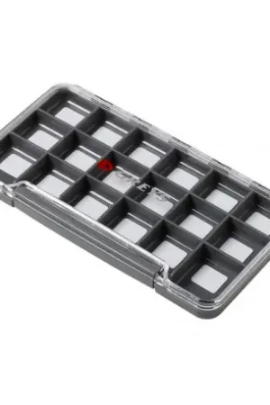 Boite GREYS Slim waterproof fly box 18 compartiments Prix Choc