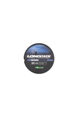 Nylon KORDA long chuck tapered mainline clear 0.30-0.47mm- 300mt Bon Plan