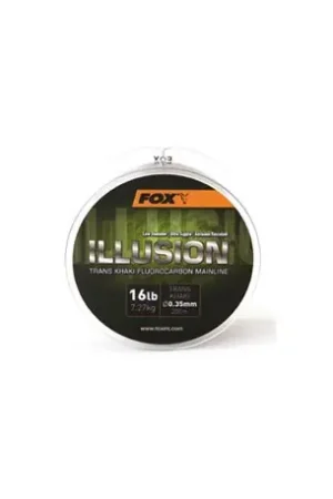 Promotion Fluorocarbone FOX Illusion Soft Mainline Trans khaki 200m 16Lb/7.27kg 0.35mm