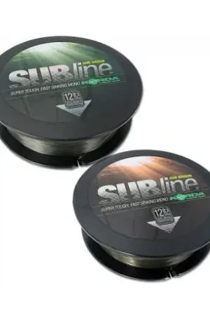 Nylon KORDA Subline 1000m Brown 0.40mm 15Lbs Réduction